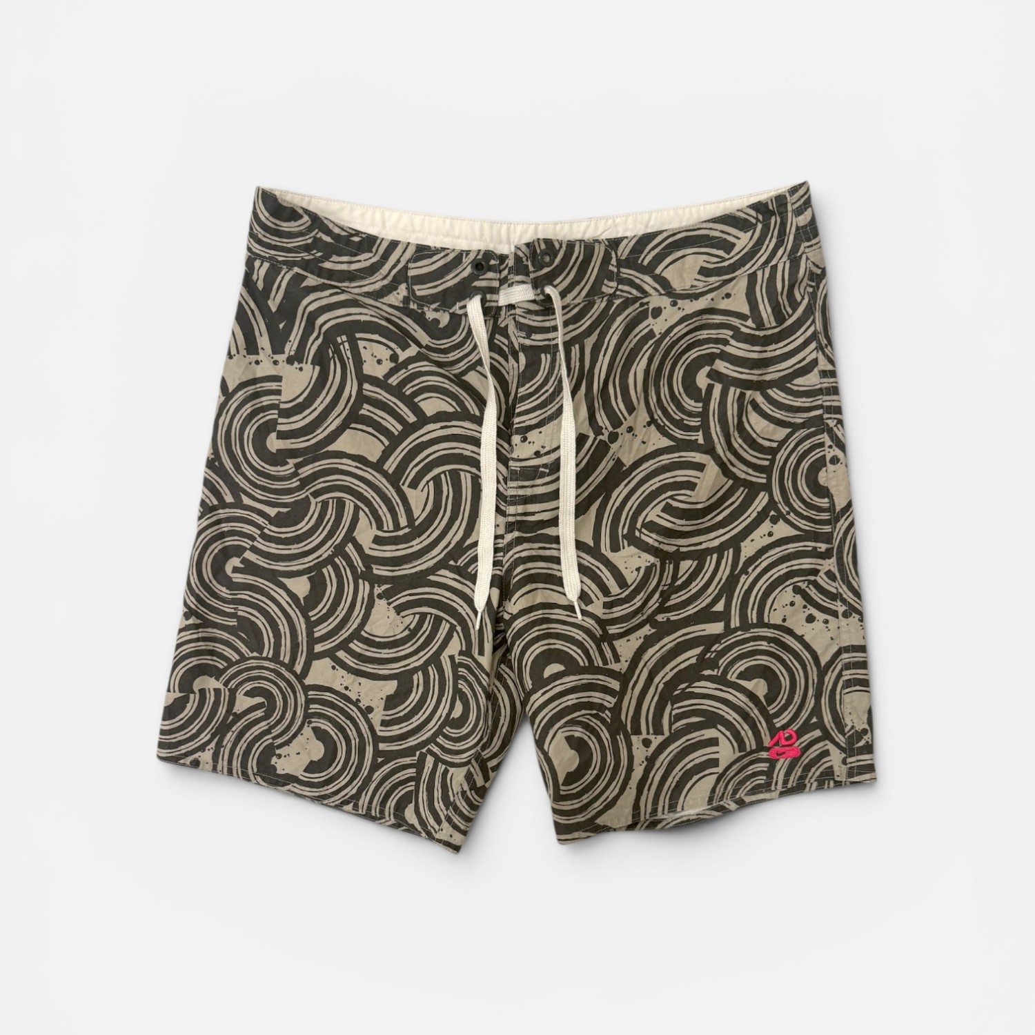 Ανδρικό Μαγιό Βερμούδα με Abstract Wave Print